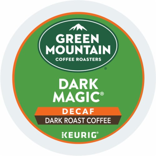 Green Mountain Coffee Roasters® Dark Magic Decaf Dark Roast K-Cup Coffe Pods Perspective: bottom