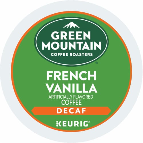 Green Mountain Coffee Roasters® French Vanilla Decaf Light Roast K-Cup Coffee Pods Perspective: bottom