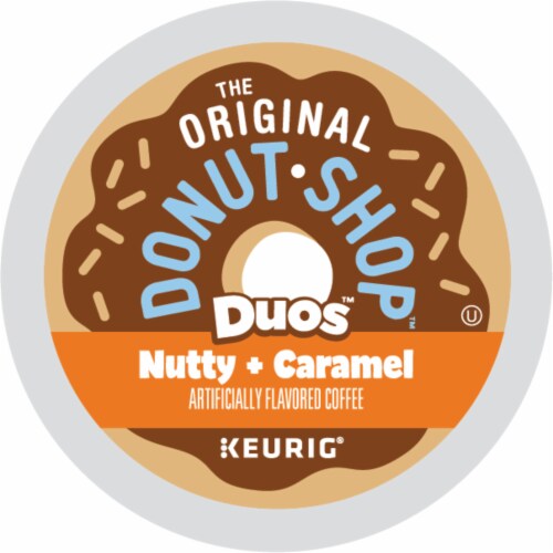 The Original Donut Shop® Duos Nutty + Caramel Medium Roast K-Cup® Coffee Pods Perspective: bottom