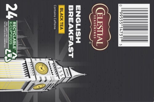 Celestial Seasonings® English Breakfast Black Tea K-Cups Perspective: bottom