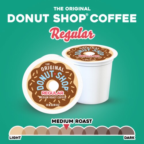 The Original Donut Shop Regular Medium Roast K-Cup Coffee Pods Perspective: bottom
