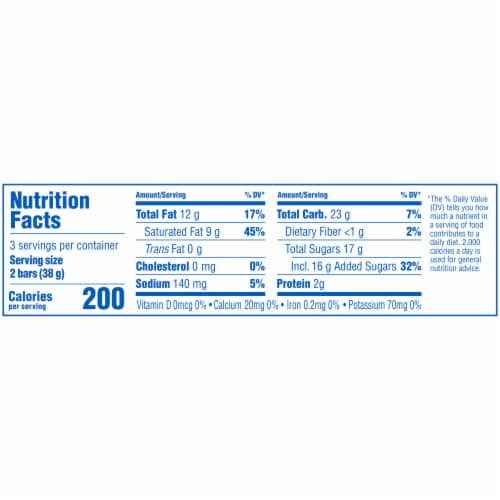 Butterfinger Peanut Butter Crisp Bars Perspective: bottom