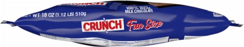 Crunch Creamy Milk Chocolate With Crisp Rice Bars Perspective: bottom