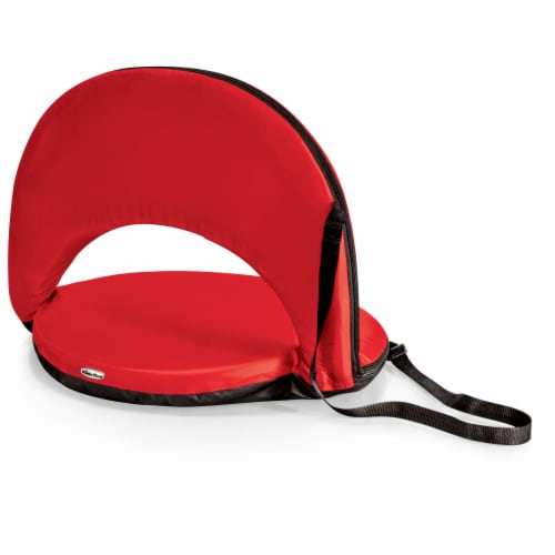 Oniva Portable Reclining Seat, Red Perspective: bottom