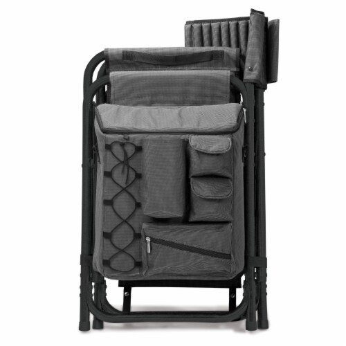 Picnic Time Fusion Backpack Chair with Cooler Perspective: bottom