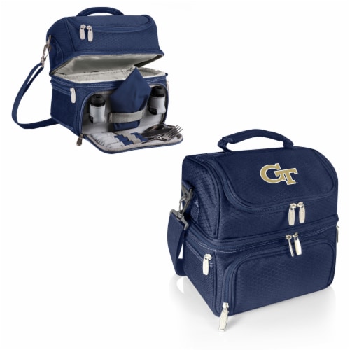 Georgia Tech Yellow Jackets - Pranzo Lunch Cooler Bag Perspective: bottom