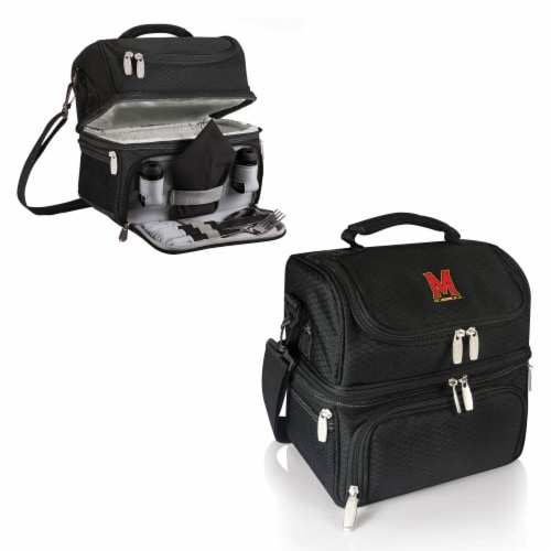 Maryland Terrapins - Pranzo Lunch Cooler Bag Perspective: bottom