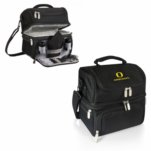 Oregon Ducks - Pranzo Lunch Cooler Bag Perspective: bottom