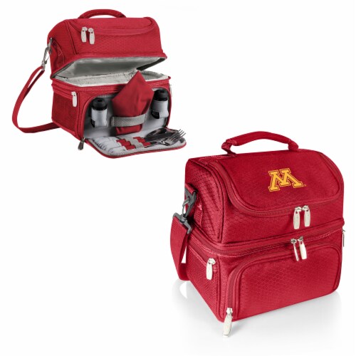 Minnesota Golden Gophers - Pranzo Lunch Cooler Bag Perspective: bottom