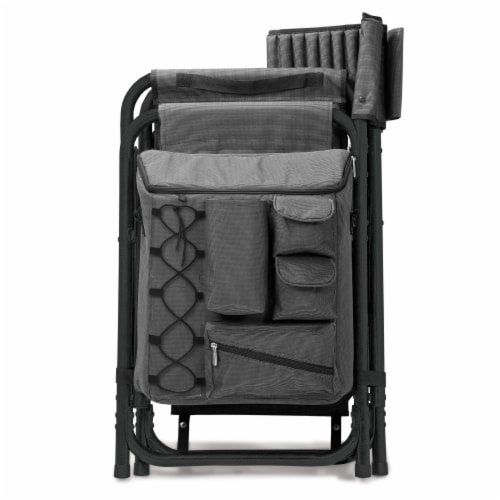 App State Mountaineers - Fusion Backpack Chair with Cooler Perspective: bottom