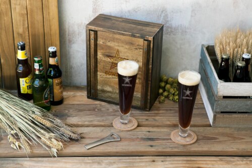 Dallas Cowboys - Pilsner Beer Glass Gift Set Perspective: bottom