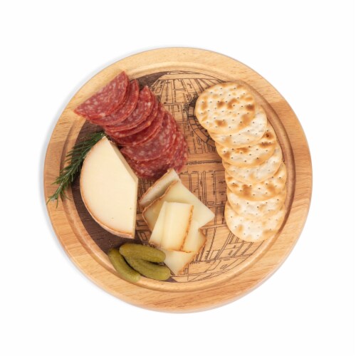 Star Wars Death Star - Circo Cheese Cutting Board & Tools Set, Rubberwood Perspective: bottom