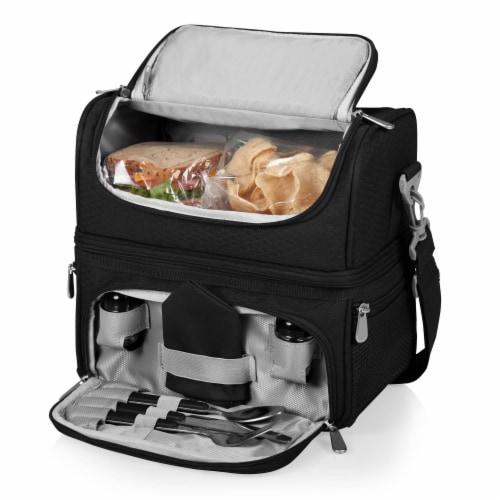 Disney Mickey Mouse - Pranzo Lunch Cooler Bag, Black Perspective: bottom