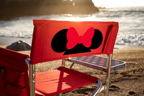 Disney Minnie Mouse - Sports Chair, Red Perspective: bottom