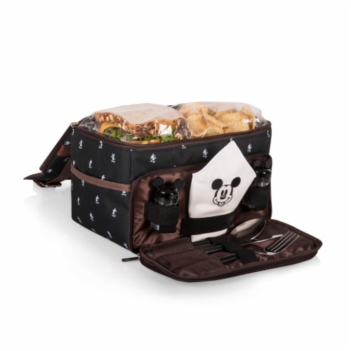 Disney Mickey Mouse - Lunch Bag, Mickey Mouse Step & Repeat Pattern Perspective: bottom