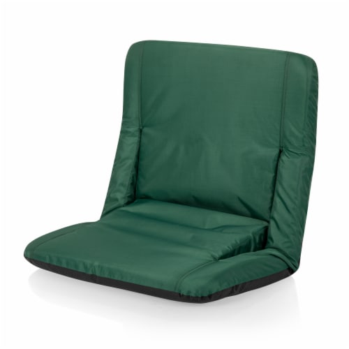 Ventura Portable Reclining Stadium Seat, Hunter Green Perspective: bottom