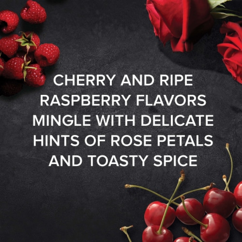 Menage a Trois Silk Soft Red Blend California Red Wine Perspective: bottom