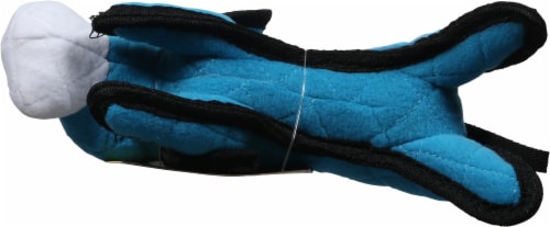 Tuffy® Junior Cow Dog Toy Perspective: bottom