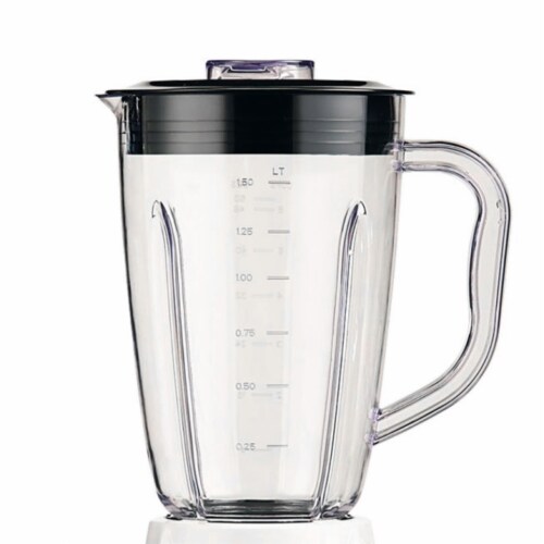 Brentwood 12-speed Blender With Plastic Jar - White Perspective: bottom