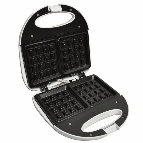 Brentwood Waffle Maker - White Perspective: bottom