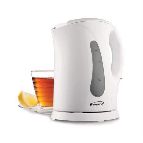 Brentwood® Cordless Electric Kettle - White Perspective: bottom
