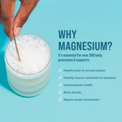 Natural Vitality CALM Raspberry Lemon Magnesium Supplement Drink Mix Perspective: bottom