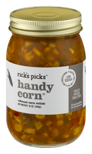 Rick's Picks Handy Corn Relish Perspective: bottom