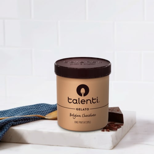 Talenti Belgian Chocolate Gelato Perspective: bottom