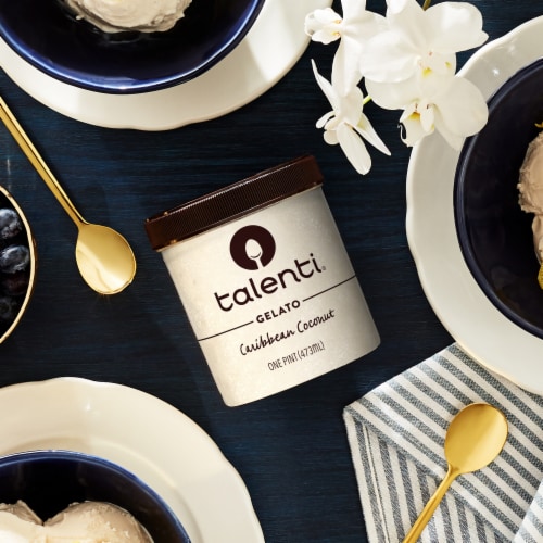 Talenti Caribbean Coconut Gelato Pint Perspective: bottom
