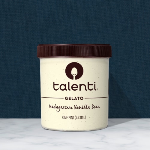 Talenti Madagascan Vanilla Bean Gelato Pint Perspective: bottom