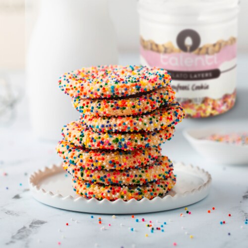 Talenti Layers Confetti Cookie Gelato 1 Pint Perspective: bottom