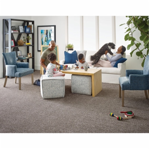 Shaw Floorigami Stay Toned Carpet Tile - Family Friendly Carpet