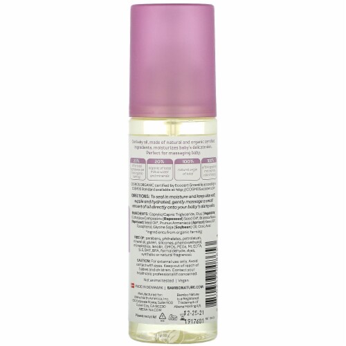 Bambo Nature Splish Splash Bath Oil Perspective: bottom