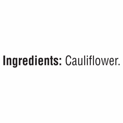 Green Giant Gluten Free Cauliflower Riced Veggies Perspective: bottom