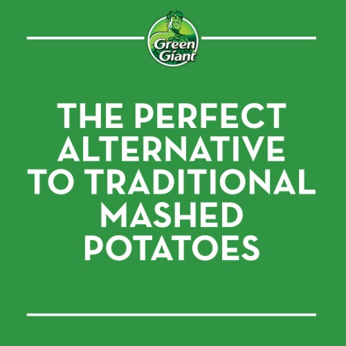 Green Giant Cheddar & Bacon Mashed Cauliflower Perspective: bottom
