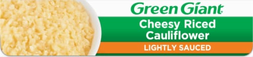 Green Giant Riced Cauliflower & Cheese Sauce Simply Steam Riced Veggies Perspective: bottom