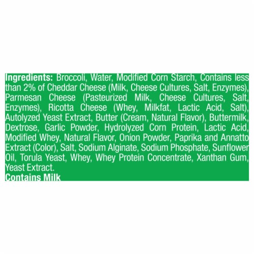 Green Giant Simply Steam Broccoli & Cheese Sauce Perspective: bottom