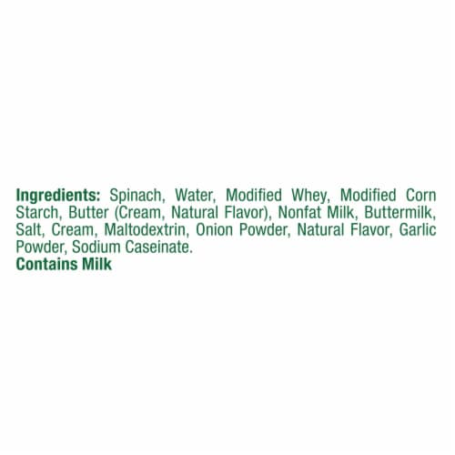 Green Giant Simply Steam Creamed Spinach Perspective: bottom