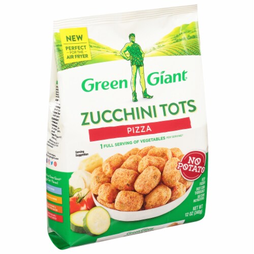 Green Giant Pizza Zucchini Tots Perspective: bottom