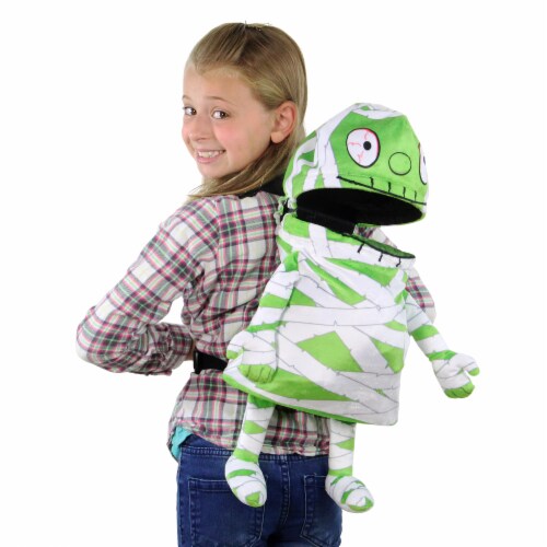 Northlight 20  Musical Animated Mummy Unisex Child Halloween Trick or Treat Bag Costume Perspective: bottom