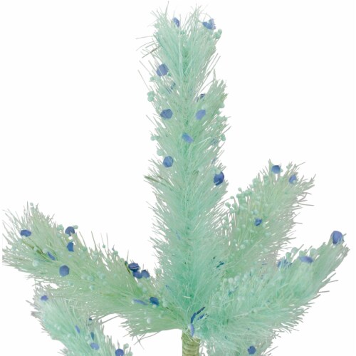 Northlight 2.5' Pastel Green Sisal Pine Artificial Easter Tree Perspective: bottom