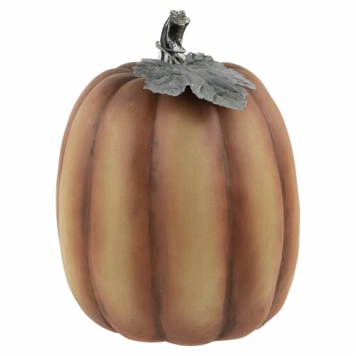 Northlight 10 Orange Bless the Harvest Pumpkin Fall Tabletop Decoration Perspective: bottom