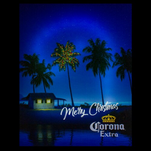 Northlight 18.75 Motion Activated Musical Lighted Corona Christmas Wall Art Perspective: bottom