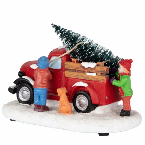 Northlight Bringing Home the Tree Christmas Village Display, 1 - Kroger