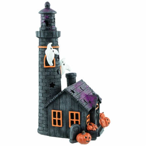 Northlight 11.75 LED Lighted Haunted House Halloween Decoration Perspective: bottom