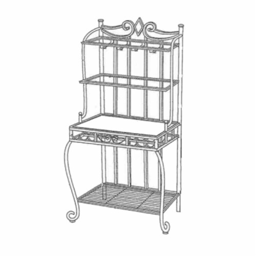 Espresso bakers rack deals