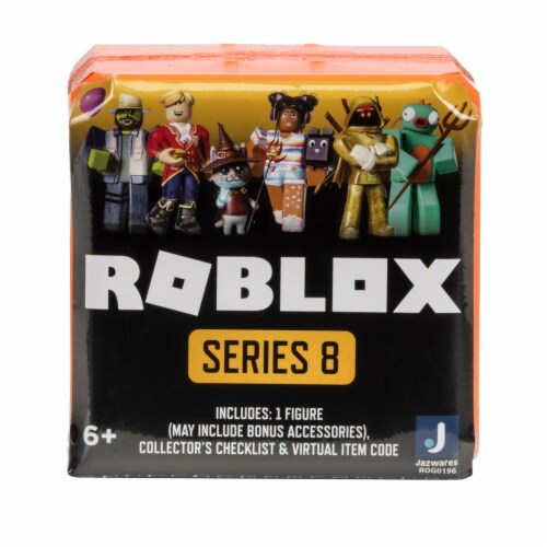  Roblox Action Collection - Series 12 Mystery Figure 6-Pack  [Includes 6 Exclusive Virtual Items] : Toys & Games