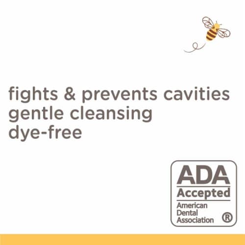 Burt's Bees Strawberry Splash with Fluoride Kids Toothpaste Perspective: bottom