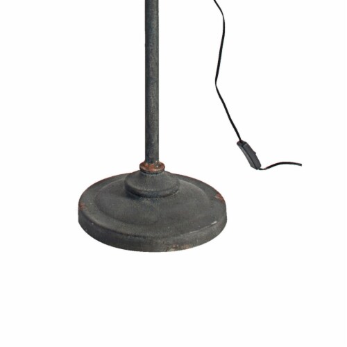 Black iron cheap floor lamp