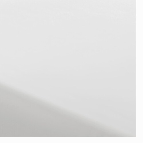 Ivy 4 Piece Queen Size Cotton Ultra Soft Bed Sheet Set, Prewashed, White- Saltoro Sherpi Perspective: bottom
